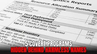 5 Covert Programs Hidden Behind Harmless Names - Covert Archives