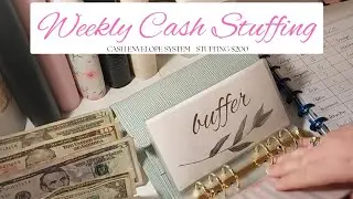 Weekly Cash Stuffing - Cash Envelope Budget System 