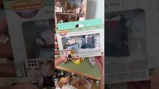 Sylvanian Families Town series clothes unboxing! #shorts