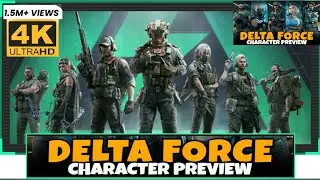 Delta Force All Operators Abilities and  Emote | Which Operators is Best For You ? Explained Emotes😍