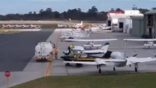 Jandakot airport joy flights and refuelling jets