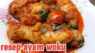 Resep ayam woku dengan sensasi pedas dan aroma yang khas 🐓| ala dapur zainab