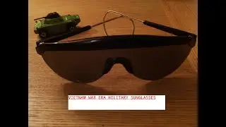 Vietnam War era US military issue sun glasses - 1974