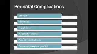 Perinatal Complication of Gestational Diabetes Mellitus