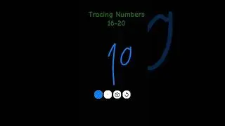 Tracing Numbers 16-20