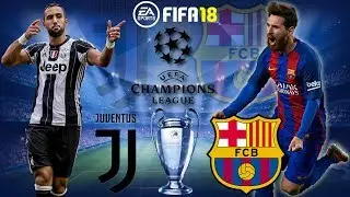 FIFA 18 | Juventus vs Barcelona | Champions League 2017/18 | Group Stage | Full Match