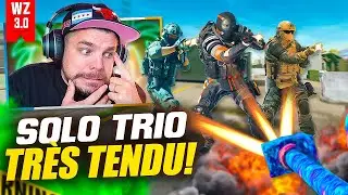 SOLO en 1 VS 3 , LA ZONE EST CONTRE MOI sur WARZONE 3 ...