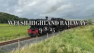 Welsh Highland Railway 9/8/25
