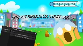 *WORKING* NEW PET SIMULATOR X DUPE GEMS SCRIPT