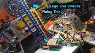 Fixing The Lego Loop Coast | Lego Live Stream | Build Talk & Research