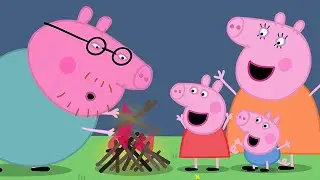 Peppa Pig English Episodes 🔥 Campfire Fun Time With Peppa Pig | Peppa Pig Official