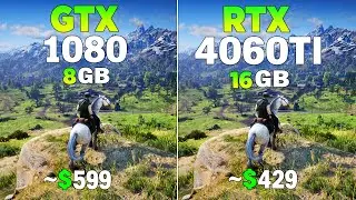 GTX 1080 vs RTX 4060 Tİ - Test in 8 Games