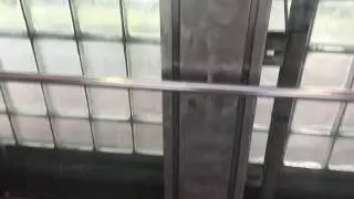 Hydraulic Scenic Elevator At The Brickell Metro Rail Station In Miami FL