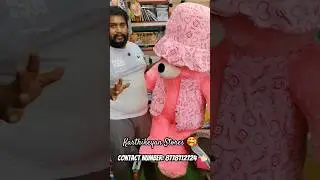 5 FEET TEDDY 😱 😱 | Imported Toys | Coimbatore Toy Shop 🥰 #trending #toys #shorts #teddy #wholesale