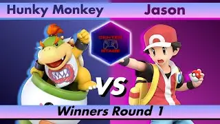 Center Stage #43 - Hunky Monkey (Bowser Jr) vs Jason (Pokemon Trainer) - Smash Bros Ultimate SSBU