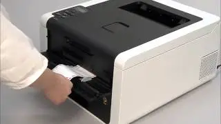 How do I load envelope in the manual feed slot Brother HL3140CW