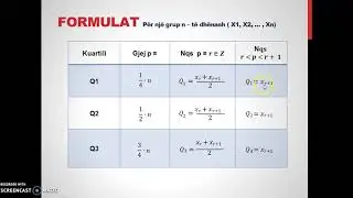 Tema Statistika - Lënda Matematikë - Klasa 12 - Mësuese Iljesa Dibra