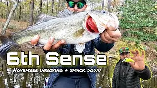 6th Sense November SUPER 6 Sack (UNBOXING) & BACK 2 BACK Catch'n This LAKE is LOADED | Bass Fishing