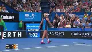 France v USA Highlights (Final) - Mastercard Hopman Cup 2017