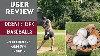Maximize Your Baseball Practice: Disents 12pk standard baseballs unboxing & test, training review