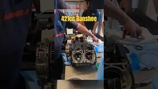 Building a 421cc Banshee engine in 10 seconds