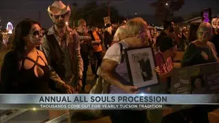 Many Southern Arizonans participate in annual All Souls Procession Sunday Night.