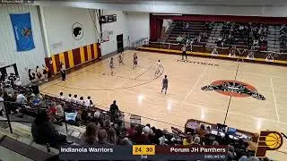 Porum JH Panthers vs. Indianola Warriors (2025.12.16)