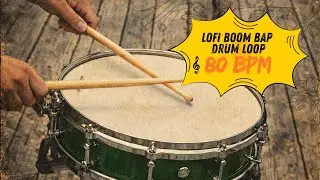 Free Drum Loop - LoFi Boom Bap Drum Loop - 80 BPM
