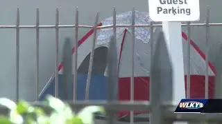 Louisville nonprofit tasked with overseeing outdoor safe space for homeless