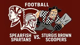 Spearfish Spartans Varsity Football vs. Sturgis Brown Scoopers (Scoopers Senior Day)
