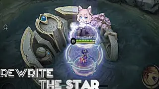 MLBB Best couple Edit ft.Rewrite the STAR || Alight motion best preset mlbb #mlbb #gmv #couple #love