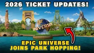 Universal Studios Just Launched 2026 Tickets + Epic Universe Park Hopping Added