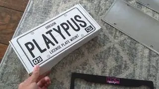ND Miata MX-5 Tow Hook License Plate Mount