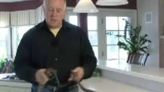 Leerburg's 5 foot amish leather dog leashes