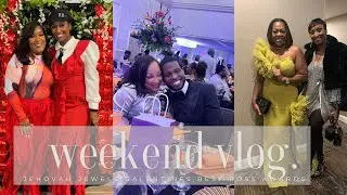 Weekend Vlog| Church Valentine&rsquo;s Event, Date Night Nail Talk & Best Boss Award Show Vibes 💅🏽❤️🏆