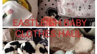EASTLEIGH BABY CLOTHES HAUL//essential newborn clothes//vybe with Janet##babyshorts