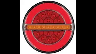 [Z-T04] Multi Function LED Tail Lamp/LED Hamburger Light: &oslash;140mmx35mm,Three Functions