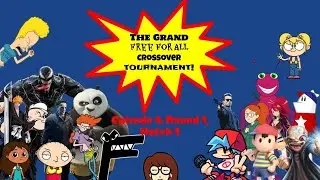 Grand Free For All Crossover Tournament! - Episode 4/Round 1, Match 3