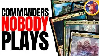 UNDERPLAYED Commanders With FUN Deck Ideas (Vol. 1) | Magic: The Gathering