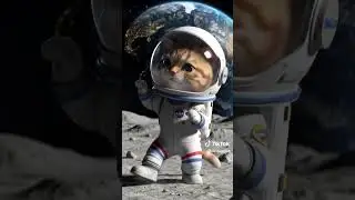 NASA Found This Cat on the Moon&hellip; Dancing 🐱🌕🚀 #cat  #kitty  #memes  #dance