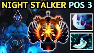 🔥 NIGHT STALKER OFFLANE | SILENCE INTO DEATH 🔥 DOTA 2 OFFLANE
