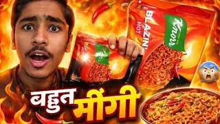 This Noodles Almost KILLED Me 🌶️🔥 | Extreme Spice Test