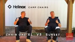 REDVERZ   Helinox Chair One XL vs Sunset Chair Comparison