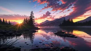 Lo-Fibe - By Your Side (Official Visualizer) | Lofi Hip Hop Beat