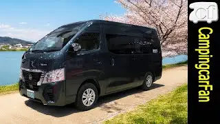 【ブリランテ：日産ピーズフィールドクラフト】キャラバン標準幅スーパーロングベースの二人旅用バンコンキャンピングカー