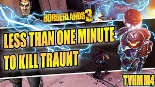 Убейте капитана Транта в Mayhem 4 за ОДНУ МИНУТУ с Моузом!! | Borderlands 3