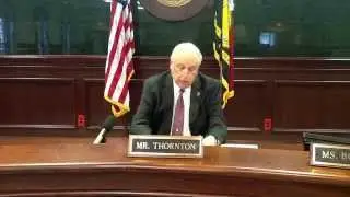 Freeholder Director Gerald Thornton Delivers 2014 Budget Message for Cape May County