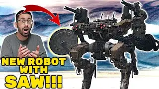 НОВЫЙ робот RIPBLADE обладает безумной способностью пилы! &mdash; Armor Attack 1.9.0 Геймплей AA