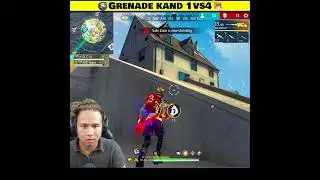 Sometimes You Just Need Grenades to Wipe Out Whole Squad 😁 #shorts #freefire #totalgaming