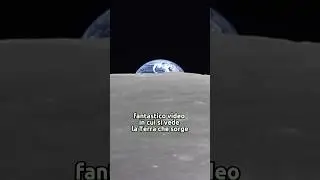 La Terra sorge dietro la Luna